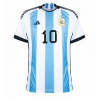 Fotbalové Dres Argentina Lionel Messi #10 Domácí MS 2022 Krátký Rukáv